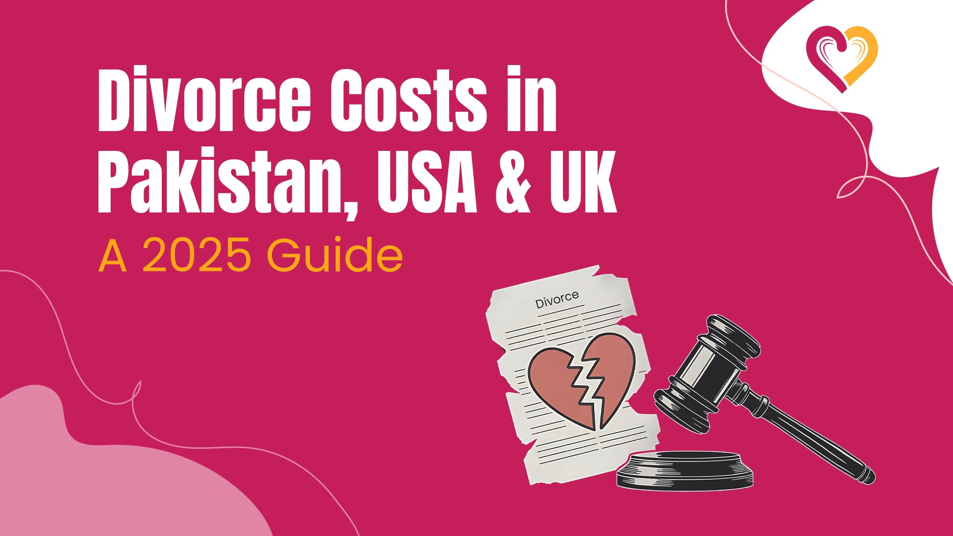 Divorce Costs in Pakistan, USA & UK — A 2025 Guide