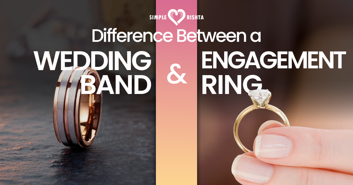wedding band vs engagement ring